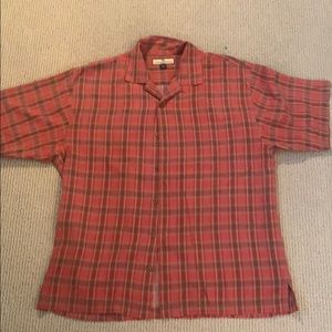 Tommy Bahama men’s silk shirt size large